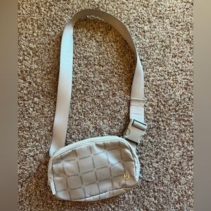 Lululemon Athletica Cream Crossbody Bag
